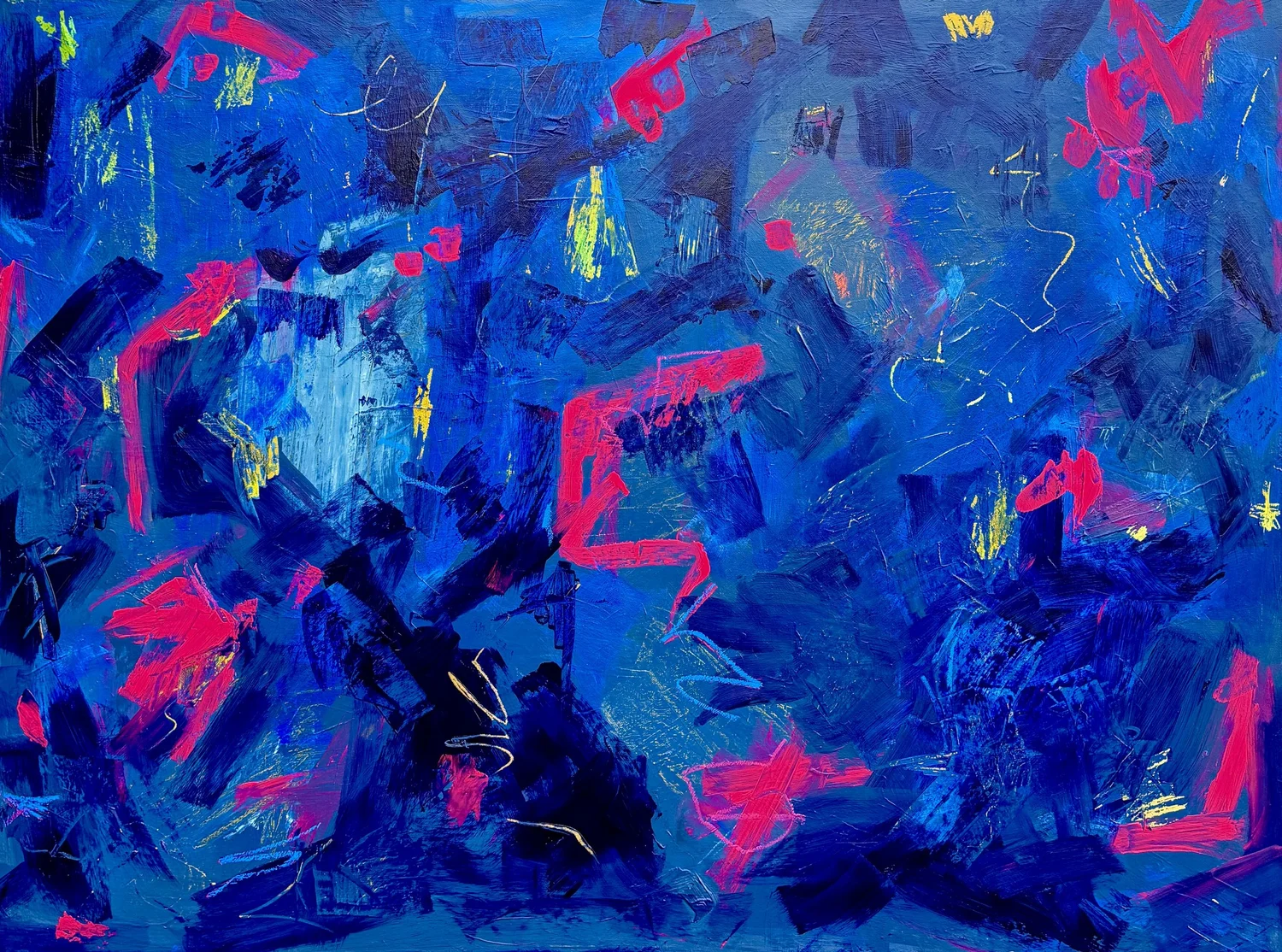 Electric drift — original painting by The Color Meg