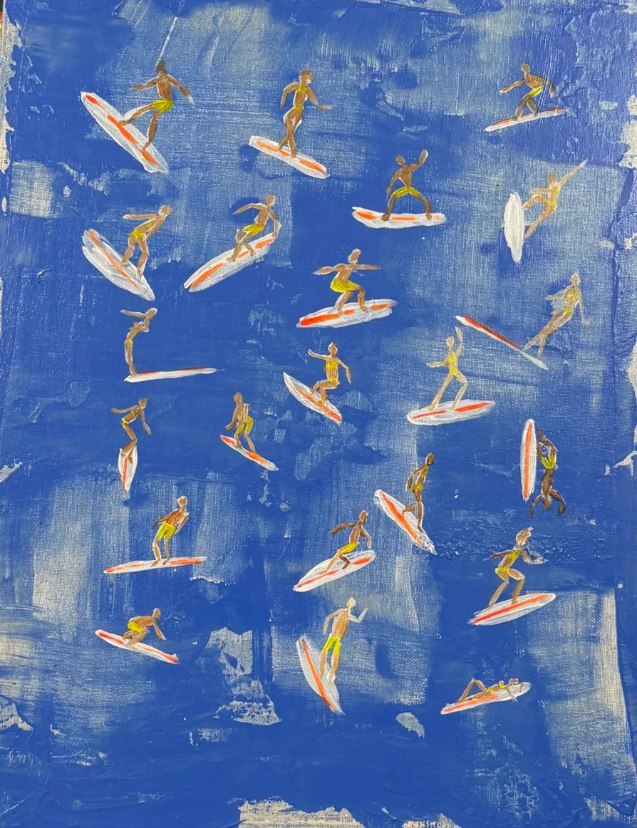Drop in — original painting by The Color Meg