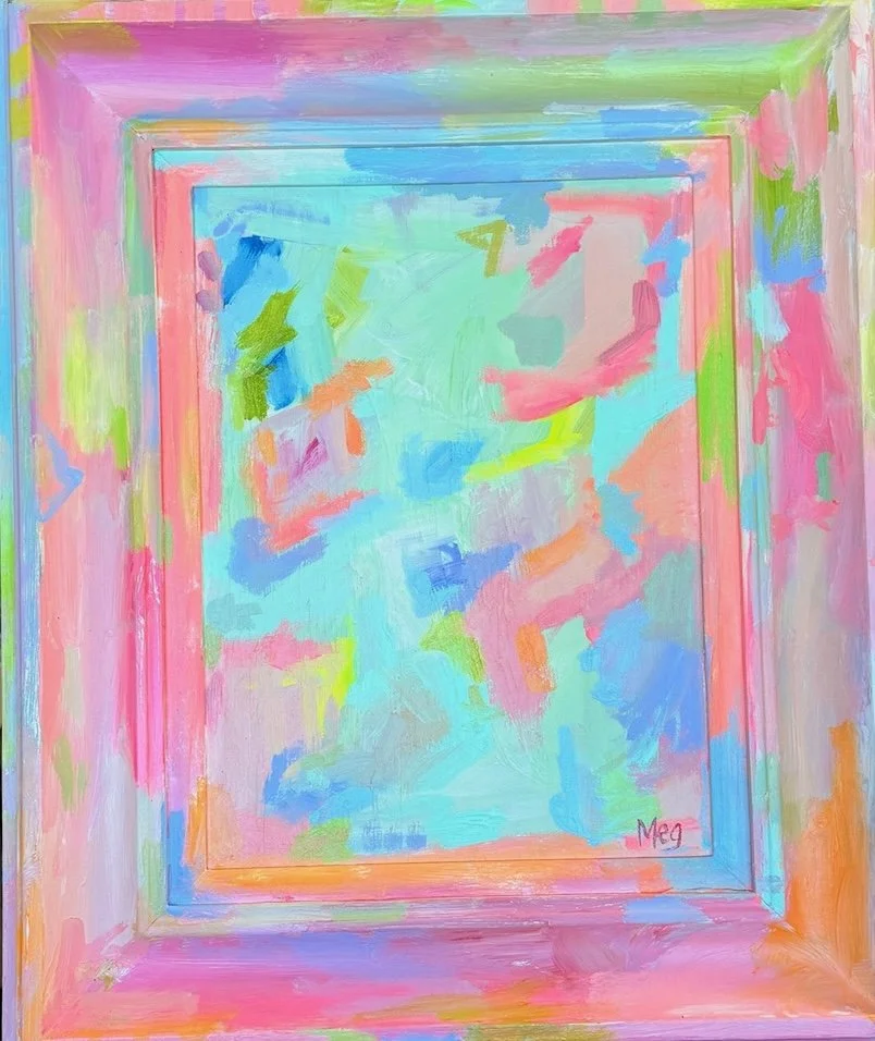 All in — original painting by The Color Meg