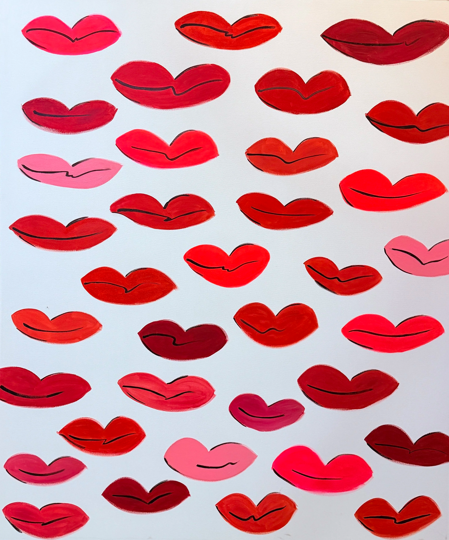 Lip service — original painting by The Color Meg