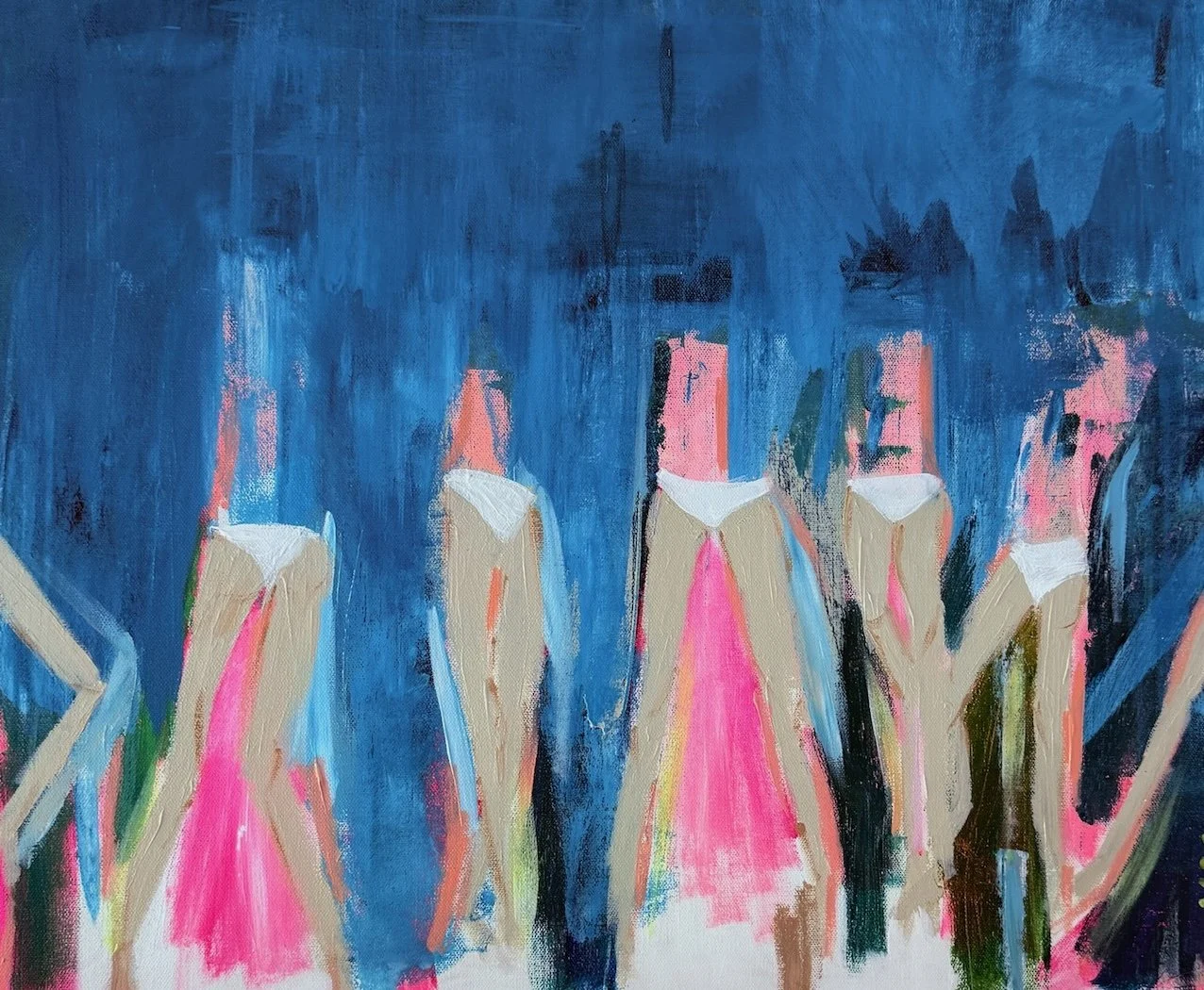 Eyes wide shut — original painting by The Color Meg