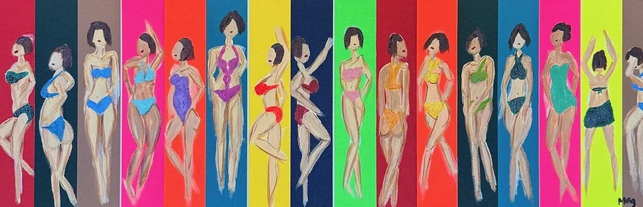 Hue's who? — original painting by The Color Meg