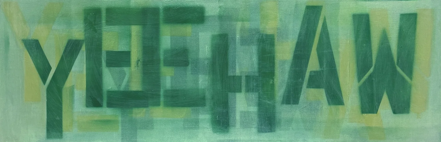 Yee haw — original painting by The Color Meg