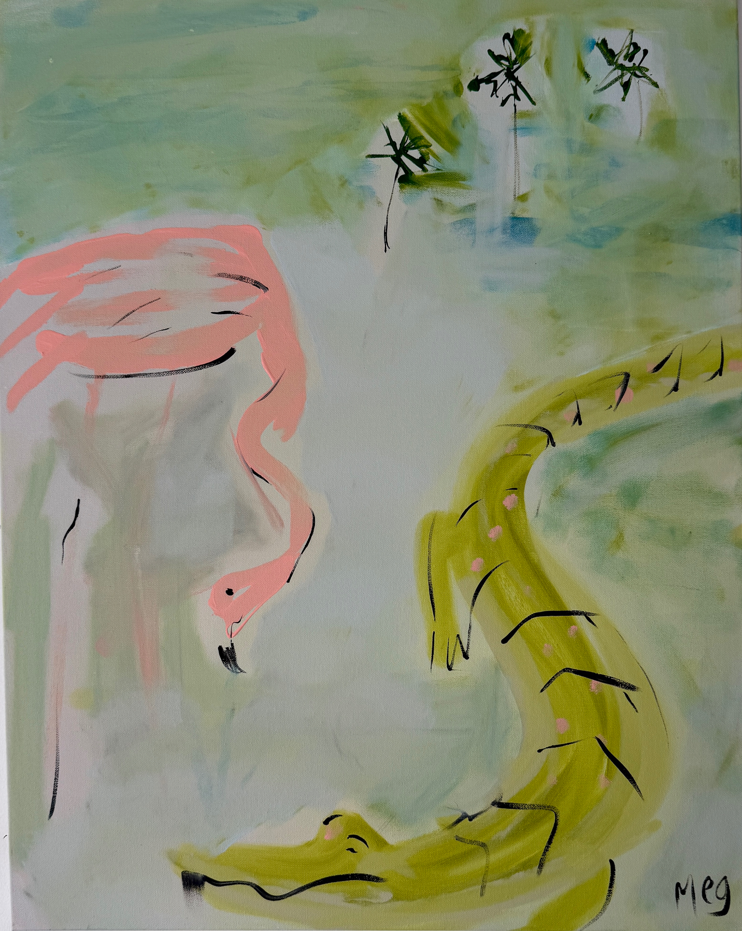 Long Way Home — original painting by The Color Meg