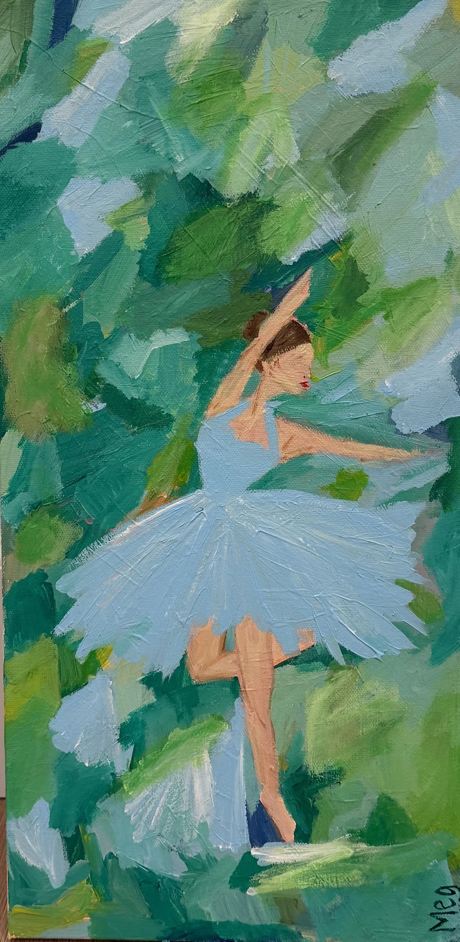 Tinkerbell — original painting by The Color Meg