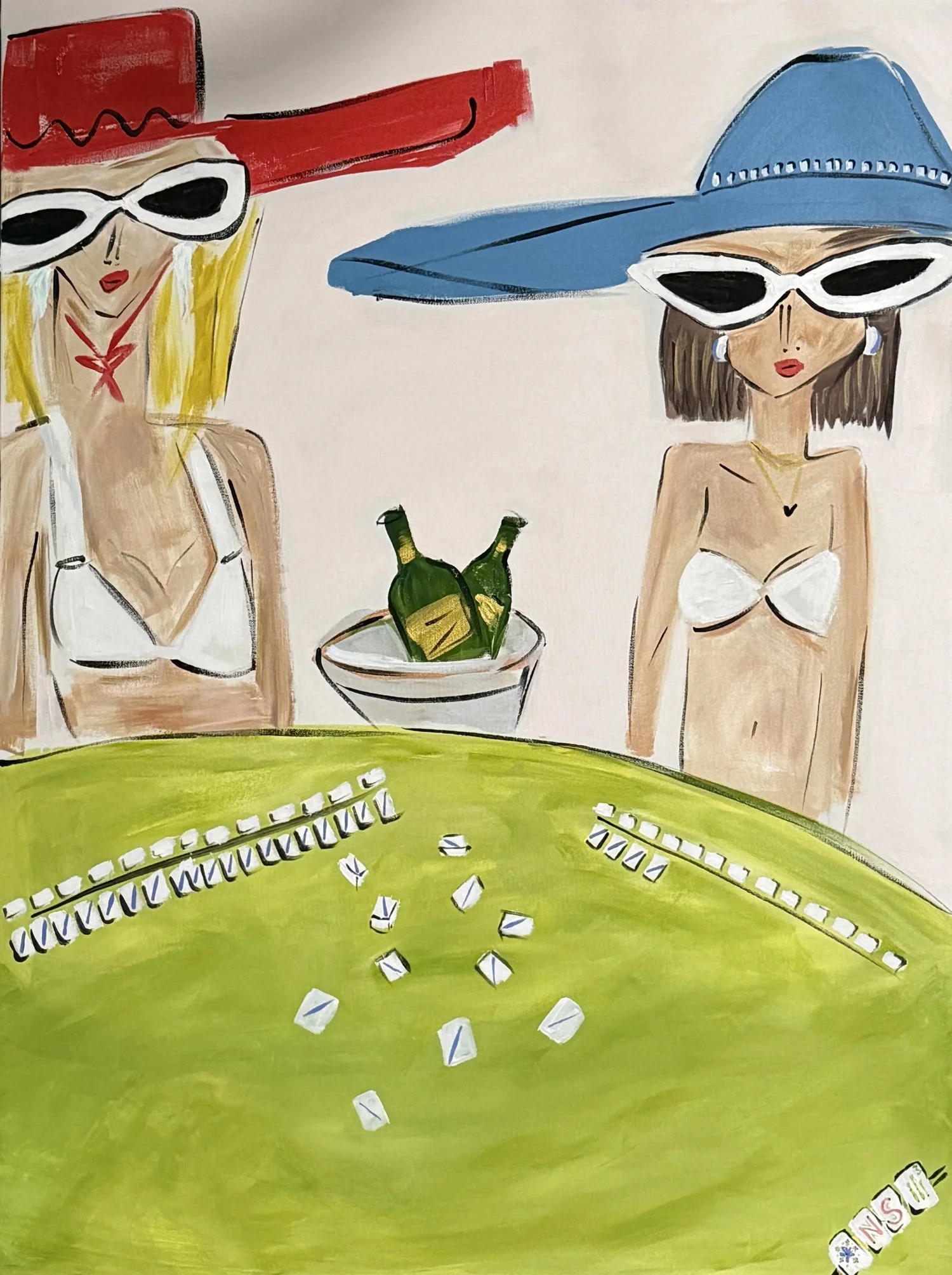 Jokers — original painting by The Color Meg