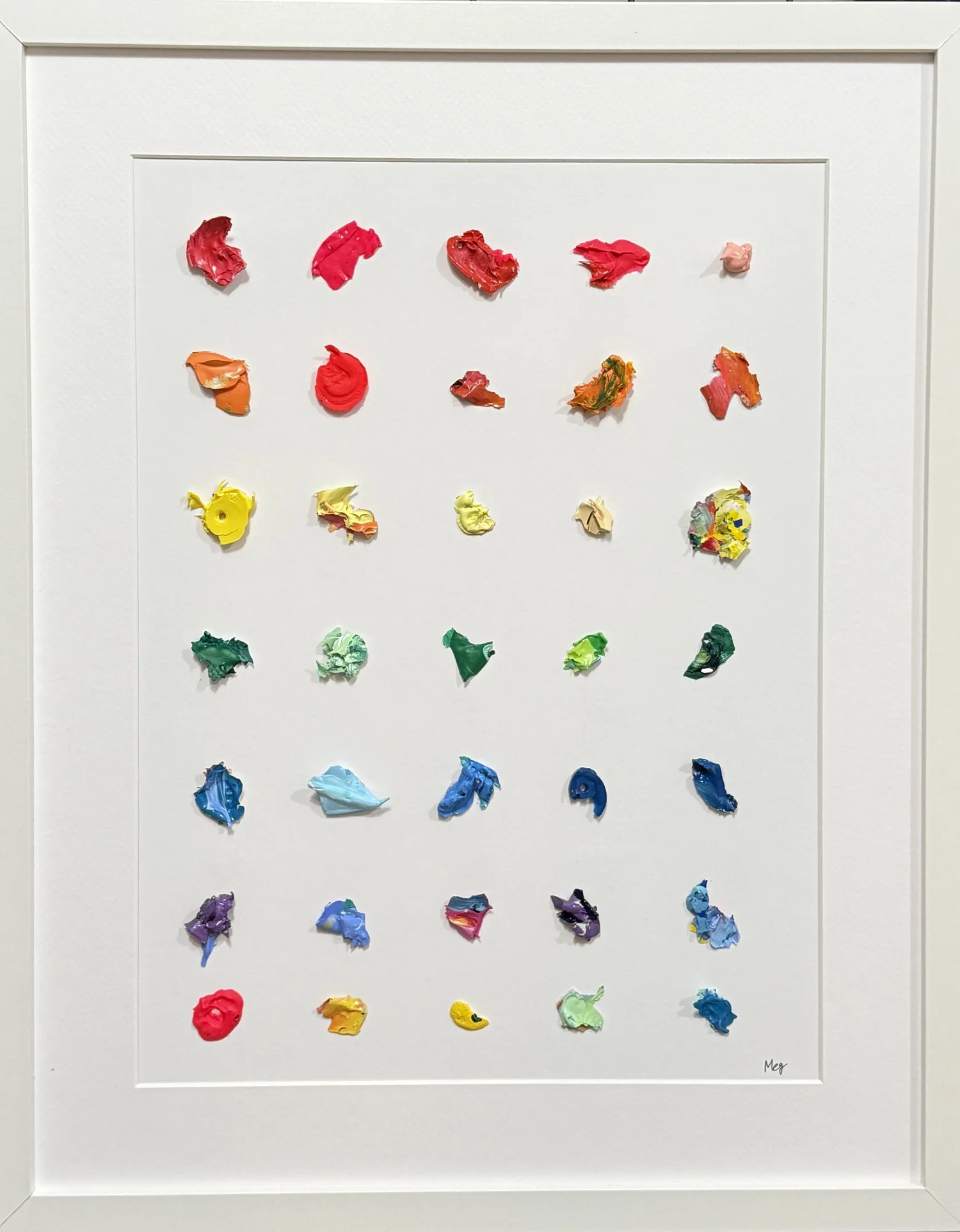 Set in rainbow — original painting by The Color Meg